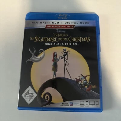 Nightmare Before Christmas Blu-ray & DVD – 2-Disc HD Set, 2018 Tested - Image 1 of 3
