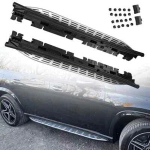 Running Board Side Step Fits for Mercedes Benz GLA H247 2020 2021 2022 2023 2024 - Picture 1 of 9