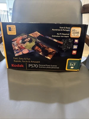 Kodak P570 Personal Photo Scanner! ~ Complete New In Original Box!  - Image 1 of 4
