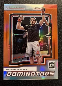 Panini Donruss Optic UFC Dominators 2022 Red Prizm/99 Islam Makhachev #5 - Imagen 1 de 2