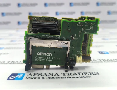 OMRON CJ1M-CPU11(4)-1 PRINTED CIRCUIT BOARD 0938253-9A - Image 1 of 4