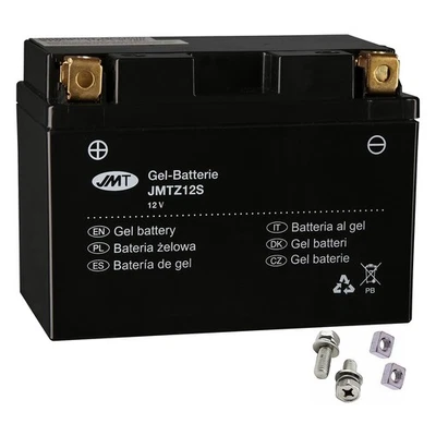 JMT Motorcycle Gel Battery YTZ12S for Honda VTR 1000 SP2 2002-2006 - Image 1 of 4