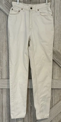 Женские винтажные бывшие в употреблении красные джинсы Levi's с биркой из денима размер 6 США - Изображение 1 из 4