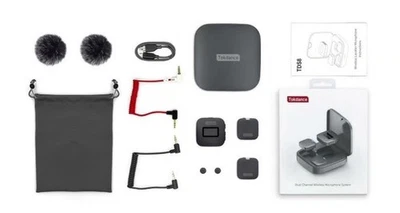 Tokdance Dual Channel Wireless Microphone System – 2 Mics + Charging Case - Image 1 of 4
