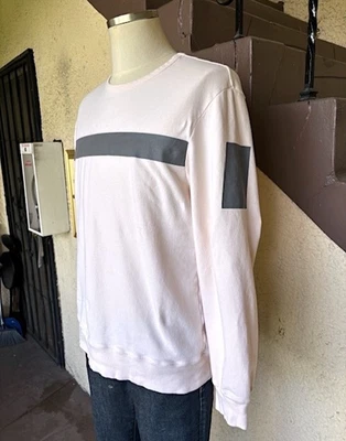 Sudadera JAMES PERSE Estándar Terry Francés Cuello Redondo con Gráfico Rayas/talla 3 Foto 1 de 4