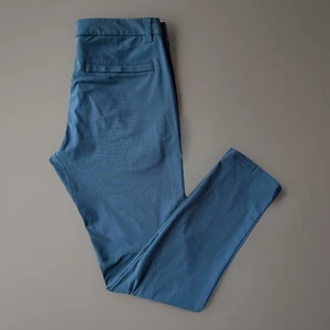 Lululemon Commission Pants 34 Blue Athleisure Workwear Sportswear Surge ABC - Picture 1 of 9