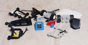 LEGO Car Parts Truck Lot of 20 Engine Grille Trailer Tow Roll Bar Shift Wheels - Picture 1 of 1