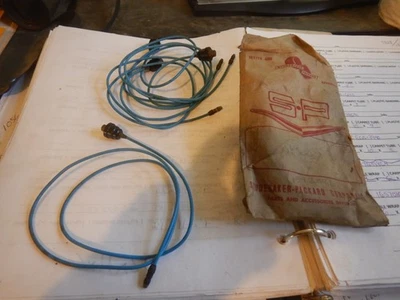 Conjunto de cable de contacto de bocina NOS 57 STUDEBAKER HAWK PRESIDENT CHAMP 1542007 con envío gratuito Foto 1 de 4