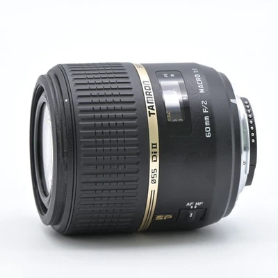 TAMRON SP AF60mm F2 Macro Di II for Nikon F Mount G005NII [Top Mint] #11358 - Image 1 of 4