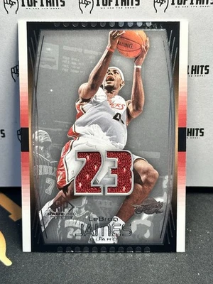 2004 Upper Deck SP Game Used Lebron James Patch #63 Cavaliers RC Season Jersey - Image 1 of 2