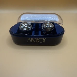 Nikken Magboy Magnetic Stress Reliever Massage Balls Nihon Kenko Zoushin Japan - Picture 1 of 9