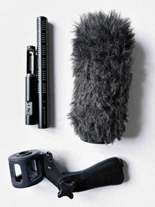 Sennheiser ME66 Shotgun Mikrofon & K6 Power Modul & Softie Grip Case Handbuch - Bild 1 von 14