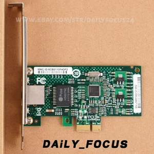INTEL 82574L 1.25G Gigabit Network Adapter Card PCI-e PCI-e X1 RJ45 Port X1 - Afbeelding 1 van 4