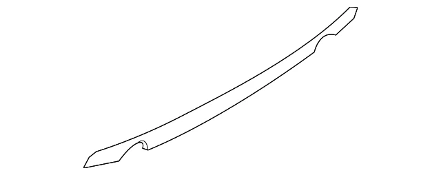 Alerón original Audi 8E0-807-521-B Foto 1 de 2