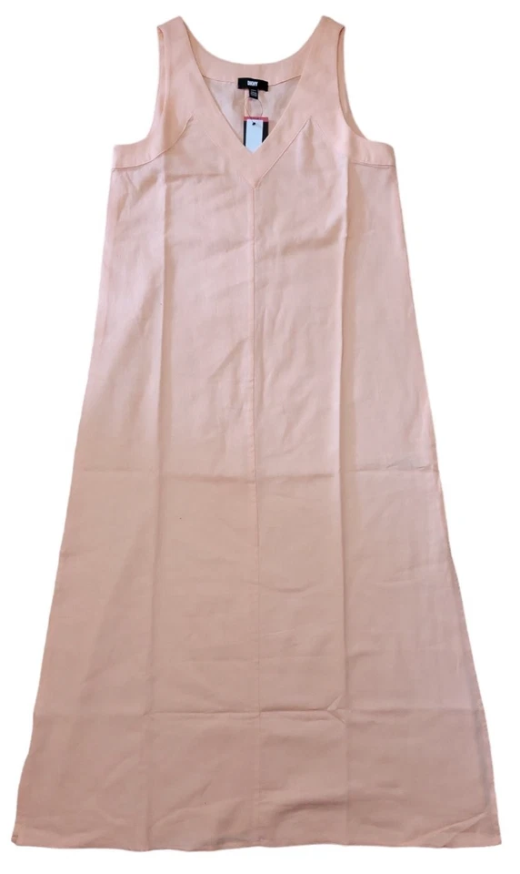 DKNY Ladies Linen Dress Size XXL Flamingo