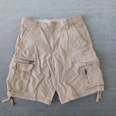 Vintage Aeropostale Cargo Shorts Mens 33 Heavy Cotton Utility Military Baggy Y2K - Image 1 of 4