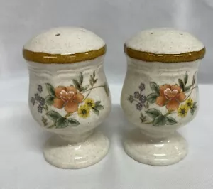 Ramo de Seda Mikasa Garden Club 3 5/8" Juego de Sal y Pimienta ¡Muy Bonito! - Imagen 1 de 5