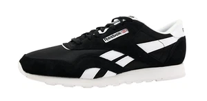 Reebok Z2789 Herren schwarz/weiß Lifestyle klassisch Nylon Turnschuhe Größe 14 - Bild 1 von 5