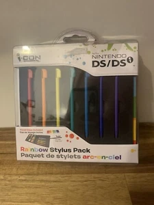 Rainbow Stylus Pack for Nintendo DS / DSi New and Sealed - Picture 1 of 4