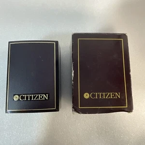Reloj Pulsera Citizen Cuarzo Vintage Vacío Mujer Caja Marrón Oscuro 1993 - Imagen 1 de 9