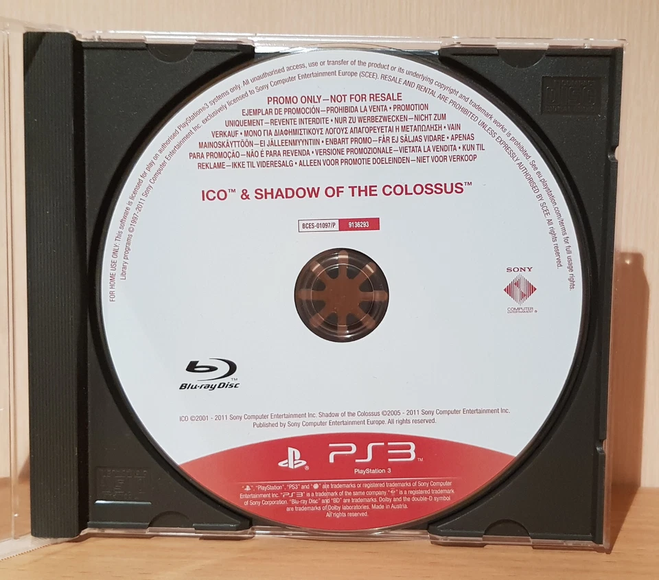 Ico & Shadow Of The Colossus (Sony PlayStation 3, PS3) Promo Copy - Image 1 of 1