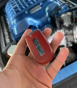 SRT HELLCAT (RED) OEM KEY FOB Dodge Charger, Challenger, Jeep 5 Button FOB - Picture 1 of 5