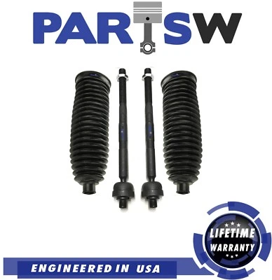 4 Pc New Inner Tie Rod Ends Steering Kit for Jeep Commander Grand Cherokee - Image 1 of 3