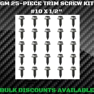 1961+ Pontiac Tempest Interior Dash Exterior Molding Engine Bay Trim Screws GM - Picture 1 of 2