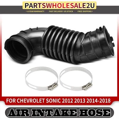 Manguera de admisión de aire con 2 abrazaderas para Chevrolet Sonic 2012 2013 2014-2018 1,6 L 1,8 L Foto 1 de 4