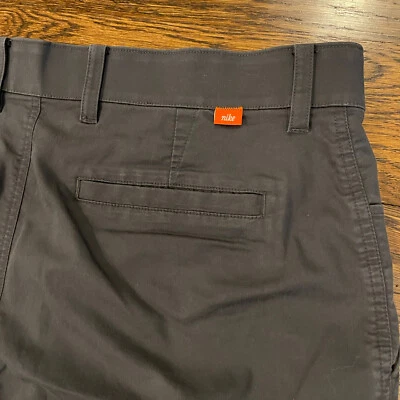 Pantalones Cortos NIKE Chino Negros Para Hombre 36 Ajuste Estándar Foto 1 de 4