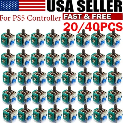 20/40Pcs Analog Stick Joystick Replacement For PS5 Controller US - Image 1 of 4