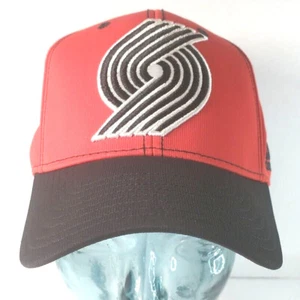 Adidas NBA Trail Blazers Superflex Hat Basket Ball Team Themed Hat Cap L / XL - Picture 1 of 12