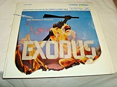 EXODUS--OTTO PREMINGER-RCA VICTOR LSO-1059 VG+/NM VINYL RECORD ALBUM LP Foto 1 de 2