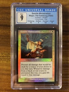 MTG✨SAMITE MINISTRATION FOIL✨Invasion CGC 9 MINT Uncommon INSTANT 2000 Riche Art - Picture 1 of 2