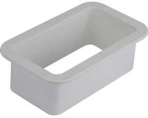 Scupper/Vent Trim Only Small White - Picture 1 of 2