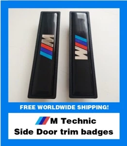 BMW E36 M Technic BMW Insignias de moldura de puerta resina 3D repuesto CALIDAD recambio - Imagen 1 de 6