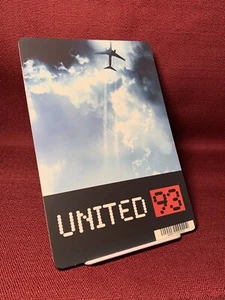 BLOCKBUSTER Movie Backer Card Mini Poster Art 5.5" x 8" UNITED 93 - Picture 1 of 4