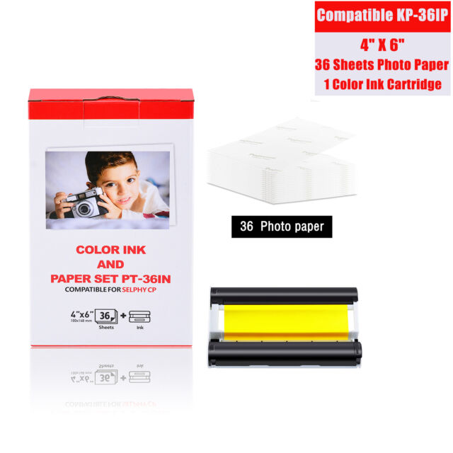 KP-108IN Color Ink Photo Paper for Canon Selphy CP 800 730 740 750