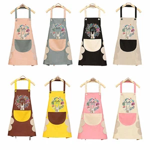 Light Weight Aprons with Hand-Wiping Towel and Big Pocket Waterproof Oilproof - Picture 1 of 172