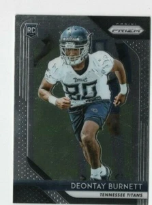 2018 Panini Prizm Football Rookie DEONTAY BURNETT TENNESSEE TITANS #295 - Picture 1 of 8