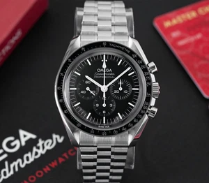 Omega Speedmaster Moonwatch Hesalite 42mm 310.30.42.50.01.001 NEW 2025 - Picture 1 of 9
