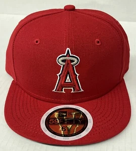 MLB KIDS Size: 6 3/8 New era 59FIFTY ANGLES - Picture 1 of 4