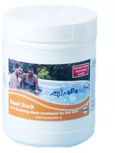 AQUASPARKLE RAPID SHOCK TREATMENT GRANULES HOT TUB SPA FAST DISSOLVING - Picture 1 of 1