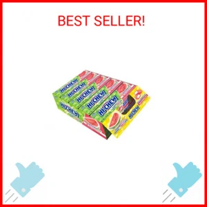HI-CHEW Watermelon - Box of 15 Sticks, 1.76oz ea | Unique Fun Soft & Chewy Taffy - Picture 1 of 2