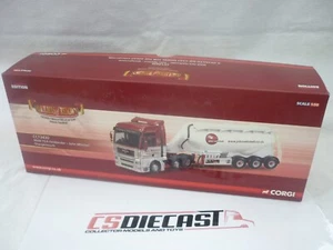 Camión moderno Corgi transporte 1:50 CC13430 MAN TGA Feldbinder John Mitchell - Imagen 1 de 5