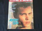 The Face, juillet 1991, Johnny Depp, Donnie Wahlberg, magazine de musique/culture britannique 