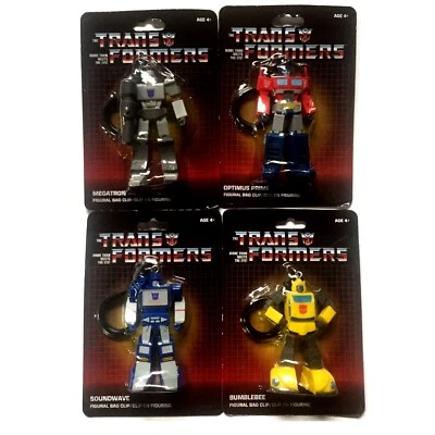 Transformers G1 Bag Clips Bumblebee Soundwave Megatron Optimus Prime U Choose - Image 1 of 4