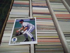 Lot of 20 Misc. 1980`s + 1990`s George Brett cards (all different) - nrmt+