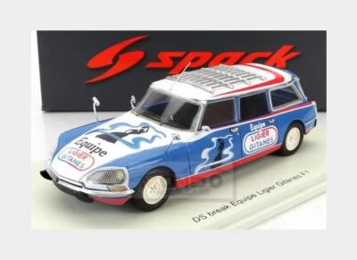1:43 SPARK Citroen Ds19 Break Assistance Team Ligier 1976 Blue White S5545 Model - Image 1 of 2