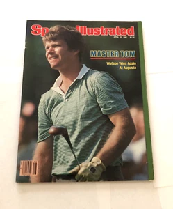 1981 NO LABEL Sports Illustrated TOM WATSON wins his 2nd MASTERS ! - Picture 1 of 1
